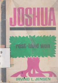 Image of Joshua : rest-land won