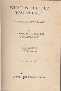 Image of What is old testament?