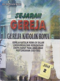 Image of Sejarah gereja jilid 2 :Gereja katolik roma