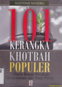 Image of 101 Kerangka khotbah populer 1