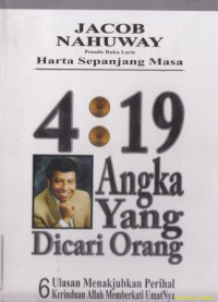 Image of 4 : 19 angka yang dicari orang :6 ulasan menakjubkan perihal kerinduan Allah