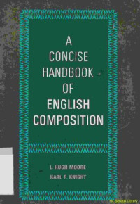 Image of A concise handbook of english composition