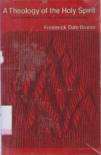 Image of A Theology of the holy spirit