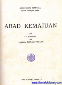 Image of Abad kemajuan