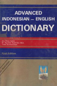 Image of Advanced Indonesian-English dictionary
