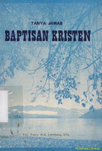 Image of Tanya jawab baptisan kristen