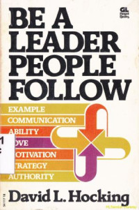 Image of Be a leader people follow