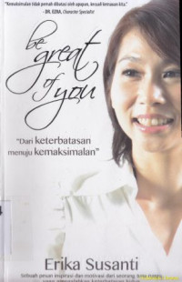 Image of Be Great of You : Dari