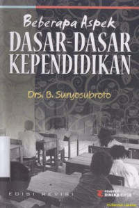 Image of Beberapa aspek dasar-dasar kependidikan