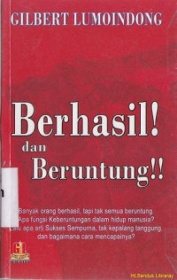 Image of Berhasil dan beruntung