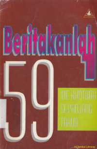 Image of Beritakanlah :59 ide khotbah sepanjang tahun