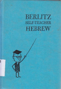 Image of Berlitz self-teacher hebrew