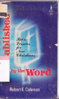 Image of Established by the word : bible lessons for new christian's