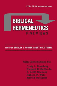 Image of Biblical hermeneutics