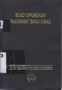Image of Buko sipunenan pakerekat baga sigau