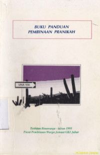 Image of Buku panduan pembinaan pranikah