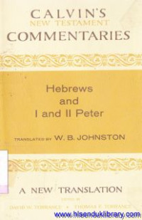 Image of Calvin's Commentaries 3