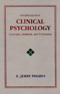 Image of Clinical Psychology : Concepts, Methods, and Proffession