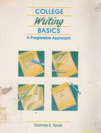 Image of College writing basics : a progressive approach