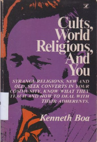 Image of Cults,world religions,and you