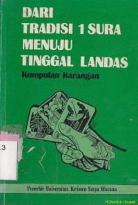 Image of Dari tradisi 1 sura menuju tinggal landas : kumpulan karangan