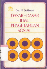 Image of Dasar-dasar ilmu pengetahuan sosial