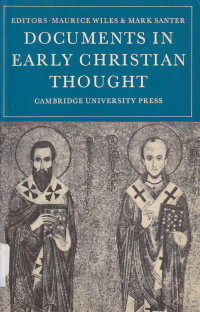 Image of Documents In Early Christian Thought