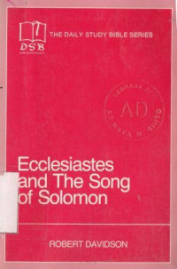 Image of Ecclesiastes and the song of solomon