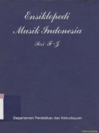Image of Ensiklopedi musik indonesia