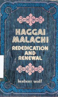 Image of Haggai malachi : Rededication And Renewal