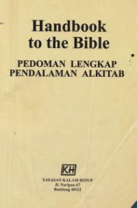 Image of handbook to the bible : pedoman lengkap pemahaman alktab