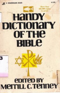 Image of Handy dictionary of the bible