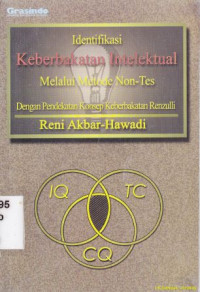 Image of Identifikasi keberbakatan intelektual melalui metode non-tes dengan pendekatan konsep keberbakatan renzulli