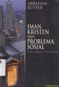 Image of Iman kristen dan problema sosial : The problem of poverty