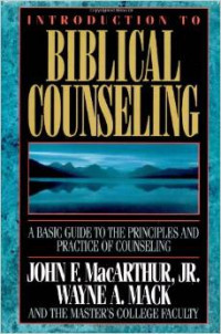 Image of Introduction to biblical counseling