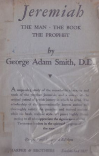 Image of Jeremiah : the man, the book, the prophet