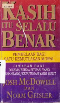 Image of Kasih itu selalu benar