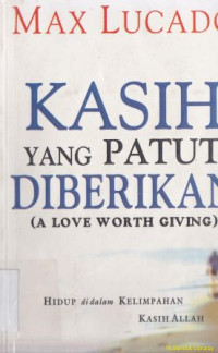 Image of Kasih yang patut di berikan