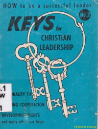 Image of Keys for christian leadership