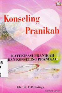 Image of Konseling pranikah : katekisasi pranikah dan konseling pranikah