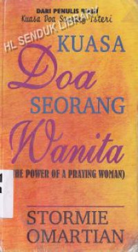 Image of Kuasa doa seorang wanita