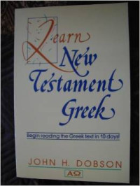 Image of Learn new testament greek
