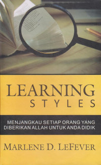 Image of Learning styles : menjangkau setiap orang yang diberikan Allah untuk anda didik