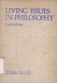 Image of Living issues in philosophy