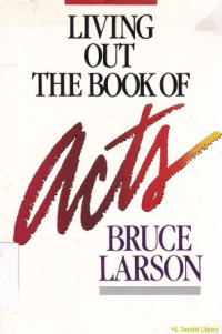 Image of Living out the book of acts