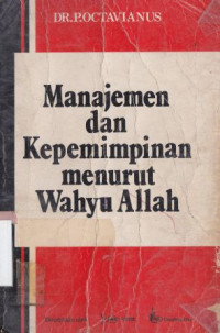 Image of Manajemen dan kepemimpinan menurut wahyu Allah