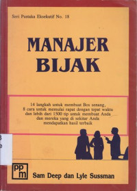 Image of Manajer bijak