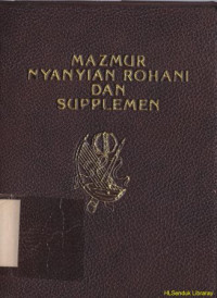 Image of Mazmur nyanyian rohani dan suplemen