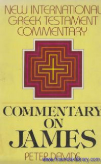 Image of The Epistle of James : a commentary on the Greek text