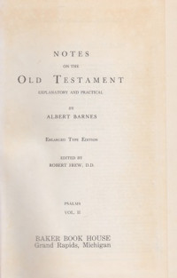 Image of Notes on the Old Testament : explanatory and practical